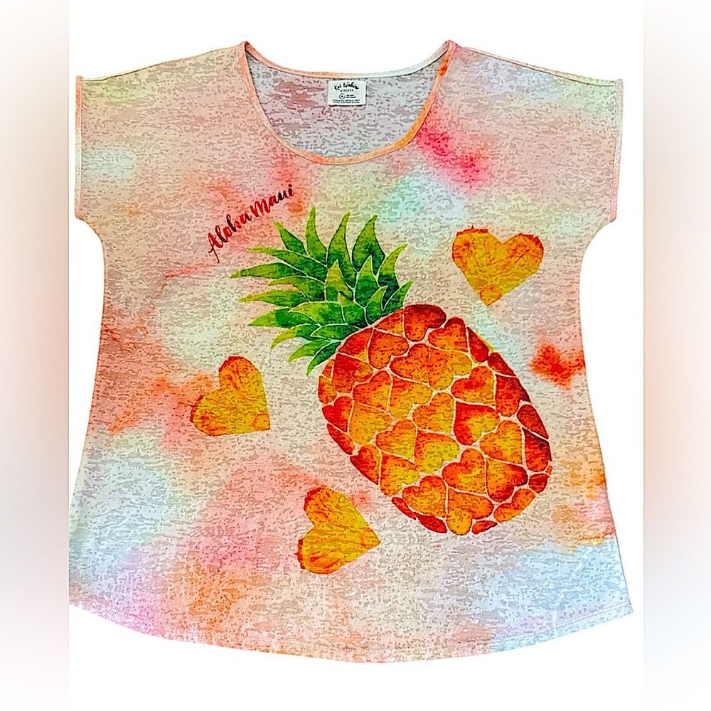 Kai Wahine Designs Maui T Shirts Size XL